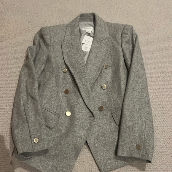 Club Monaco grey wool blazer - Picture 1 of 3